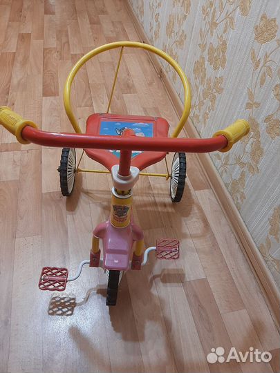 Детский трехколесный велосипед бу
