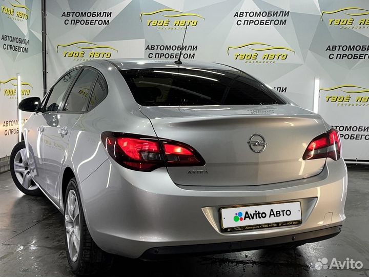 Opel Astra 1.6 AT, 2013, 199 736 км