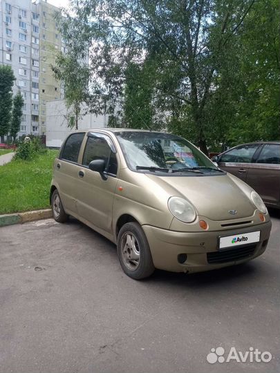 Daewoo Matiz 0.8 МТ, 2007, 168 000 км