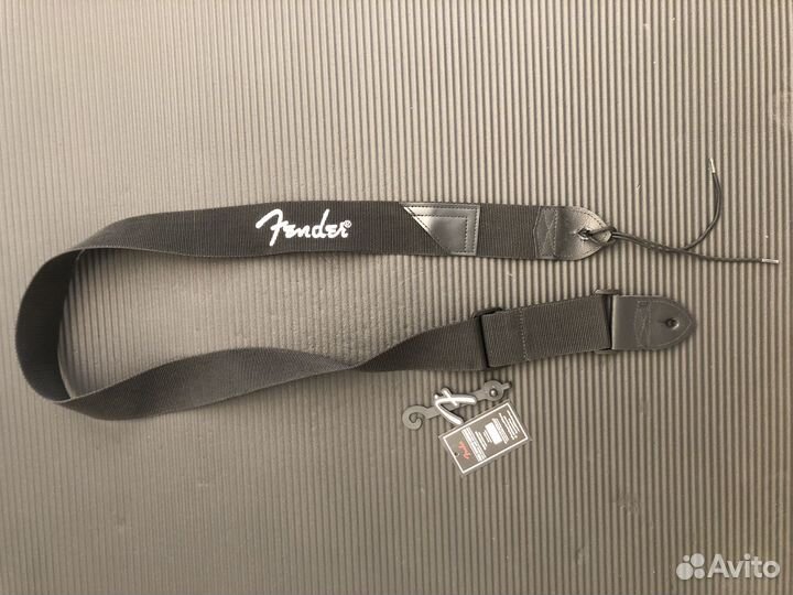 Ремень для гитары Fender Strap White Logo 2’’