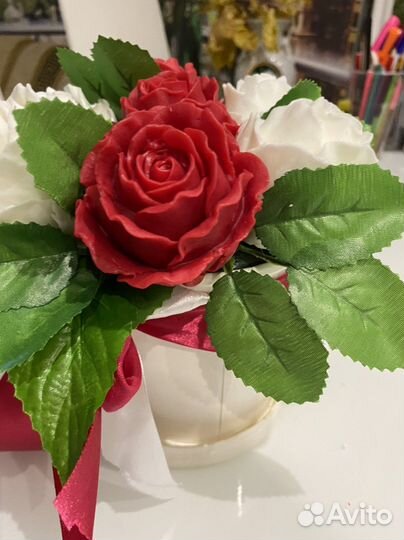 Букет из крем-мыла