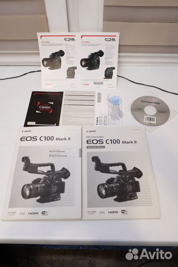 Комплект Canon EOS C100 Mark II