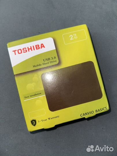 Жесткий диск Toshiba Canvio