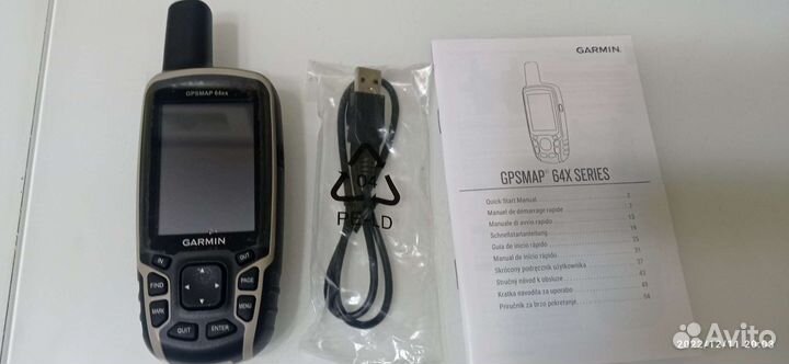 Garmin gpsmap 64sx с картой глубин