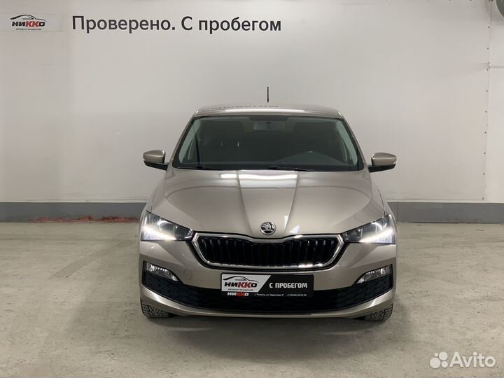 Skoda Rapid 1.6 AT, 2021, 59 427 км