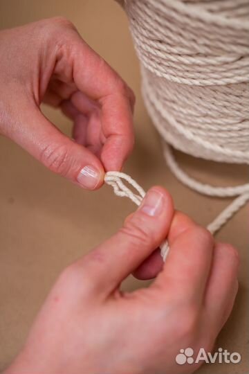 Веревка для макраме, шпагат для гамака Арт.08