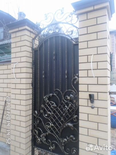 Кованые ворота