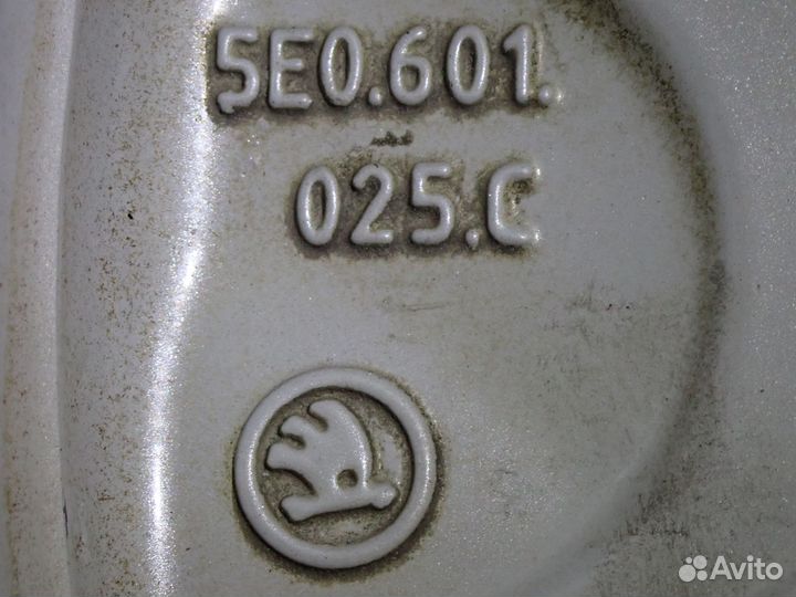 Комплект оригинальных дисков Skoda Octavia A7 R16