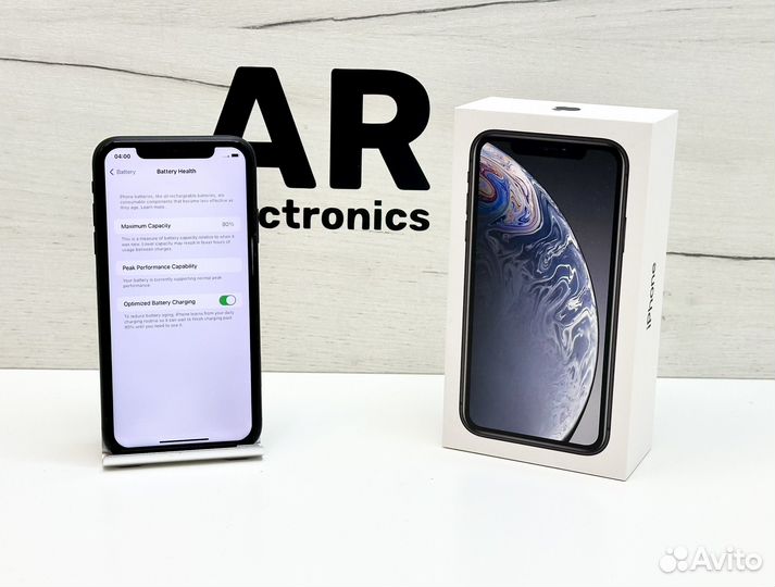 iPhone XR 64Gb Black (без ремонта,simesim)