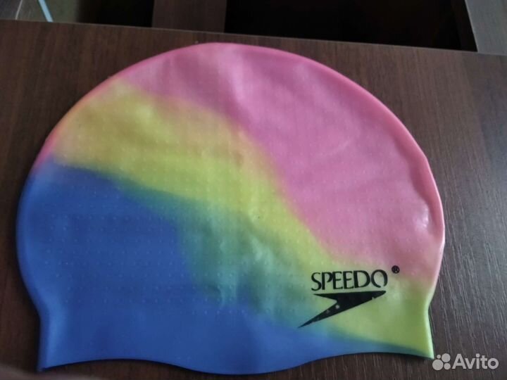 Шапочка для плавания взрослая
