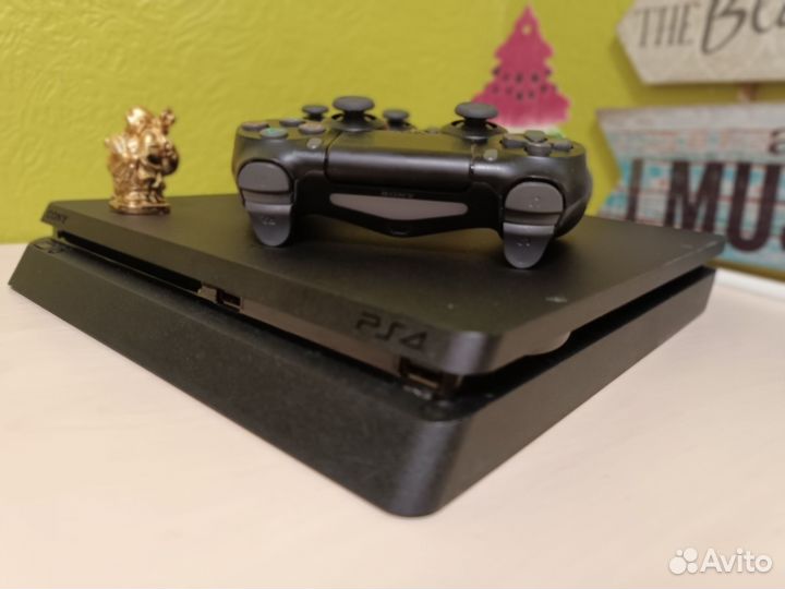 9.00 Sony PlayStation 4 Slim прошитая HEN + игры