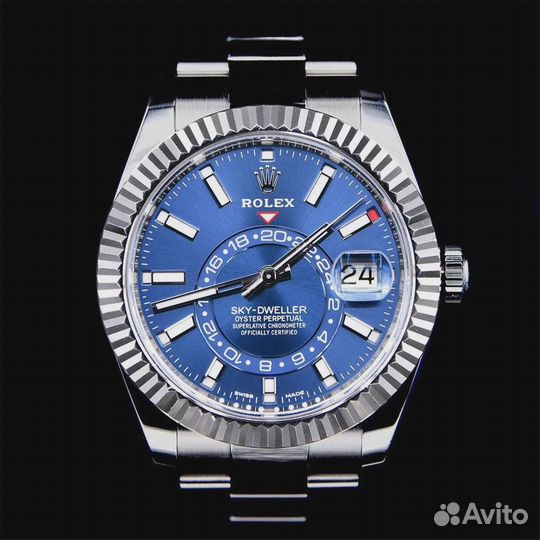 Часы Rolex Sky-Dweller 42mm Steel and White Gold 326934-0003