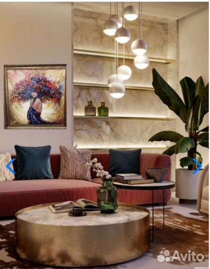 Картина маслом. Девушка Лето