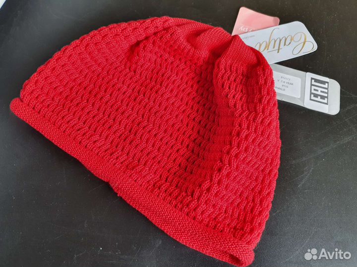 Catya новая Шапка хлопок 7-8 лет