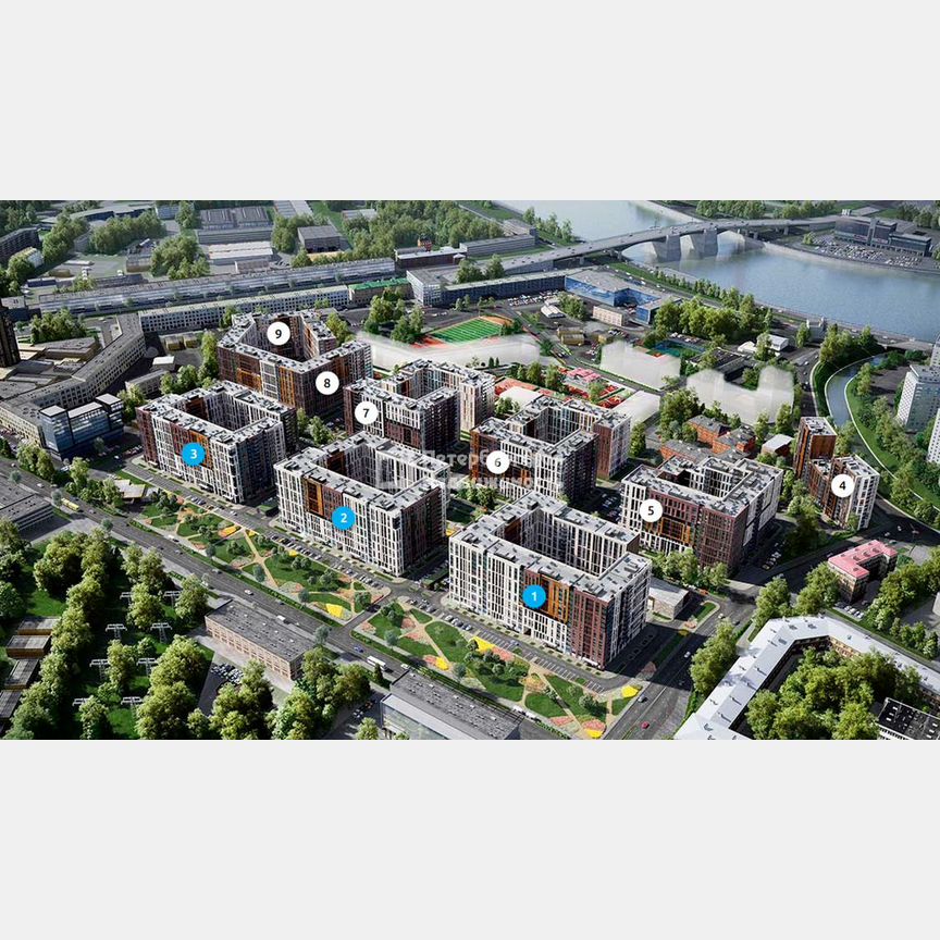 1-к. квартира, 39,6 м², 2/14 эт.