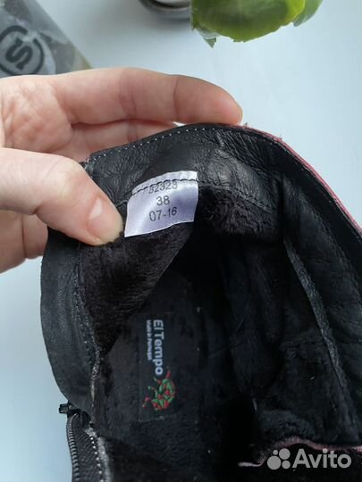 Ботинки El tempo натуральная кожа, новые