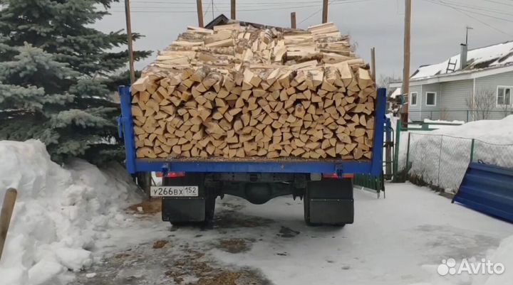 Дрова берёзовые колотые с доставкой в Ковернино