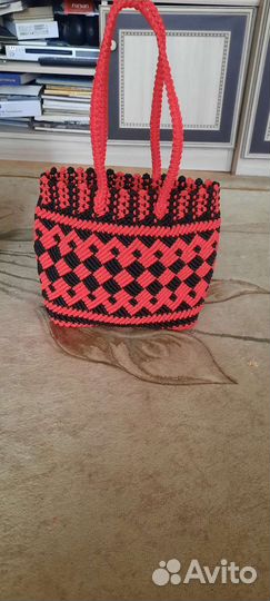 Сумки в технике макраме