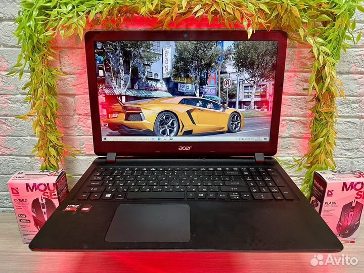 Мощный ноутбук Acer 6GB/SSD/AMD