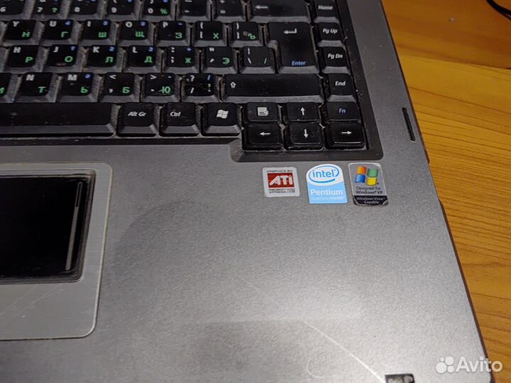 Ноутбук asus A6R, старый