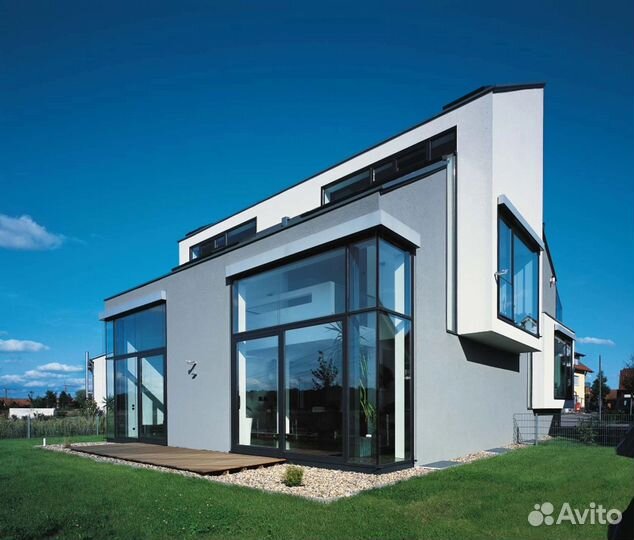 Остекление Коттеджа, Портал, Входные группы, Окна