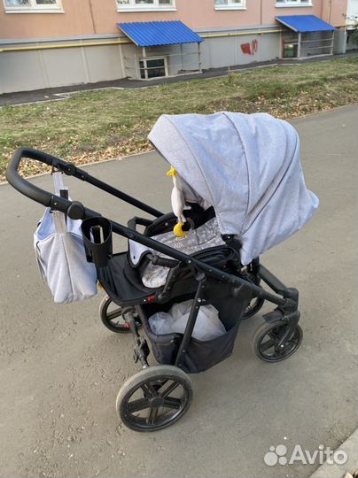 Коляска 2 в 1 camarelo picco