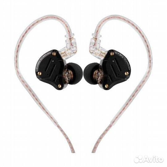 Hi-Fi наушники KZ ZS10 PRO (4BA + 1DD)