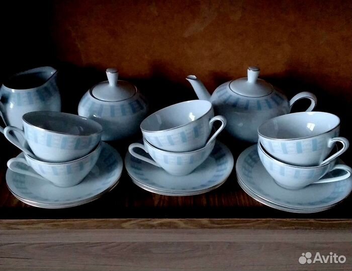 Чайно-столовый сервиз гдр,30предметов