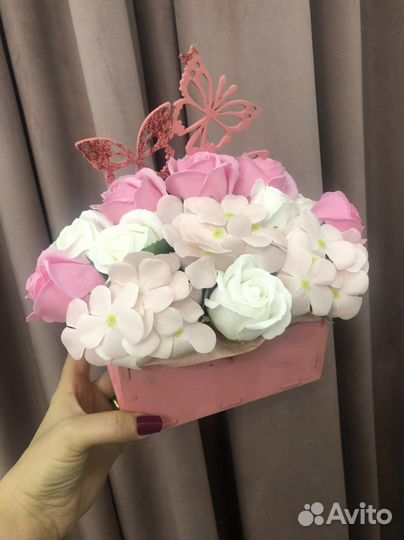 Букет из мыла