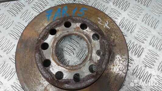 Диск тормозной задний skoda octavia A5 (7AR15L902)