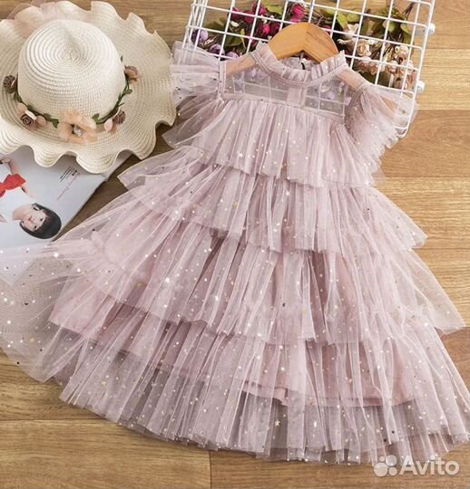 Нарядное детское платье новое для девочки