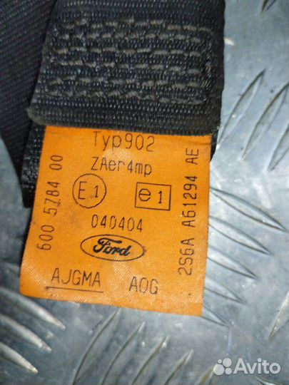 Ремень безопасности передний правый Ford Fusion