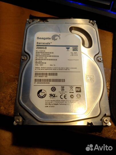 Жесткий диск Seagate Desktop HDD 2 Тб ST2000DM001