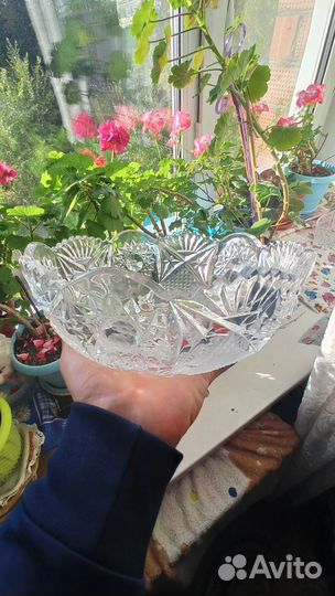 Хрустальная посуда СССР