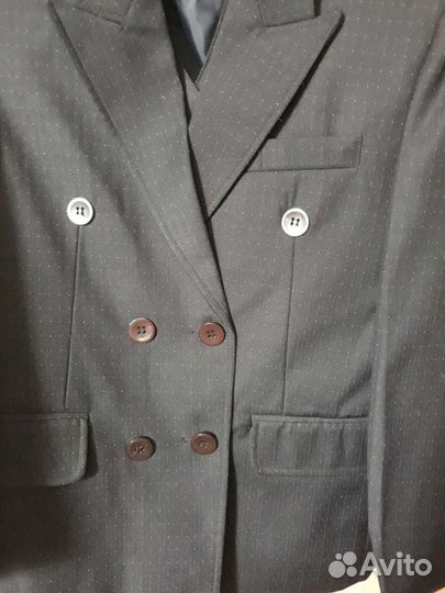 Школьный пиджак жилет форма 122-128