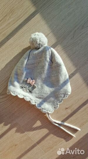 Шапка на флисе H&M на 2-3 года