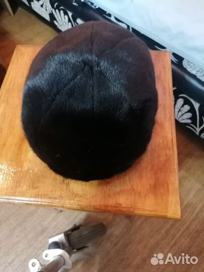 Меховая мужская кепка