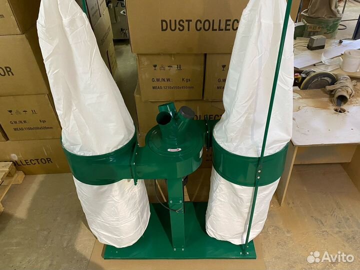 Стружкоотсос-аспирация 1,5кВт с произв 3000 куб/ч