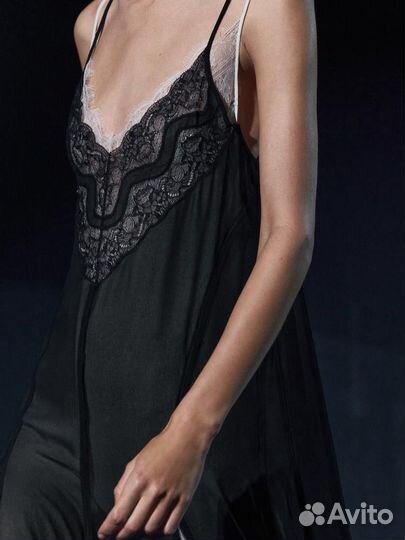 Кружевное платье zara zw