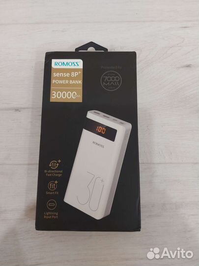Power bank Romoss sense 8P+ 30000 mAh
