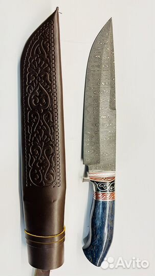 Нож из дамасской стали