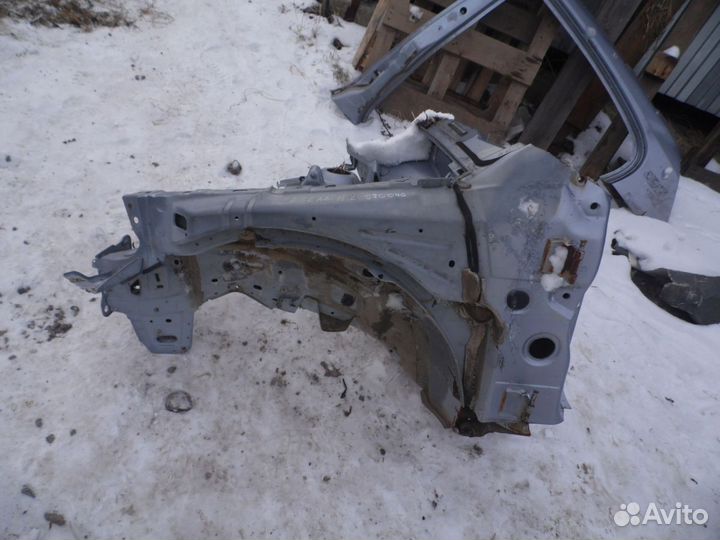 Лонжерон передний левый Opel Astra H