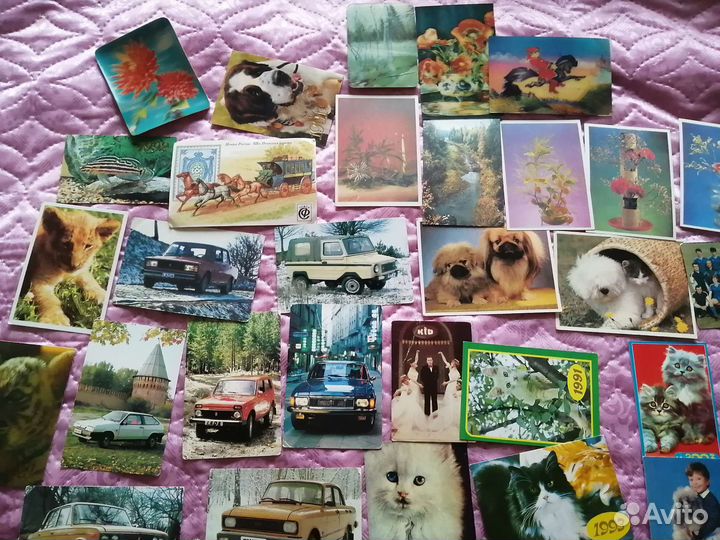 Карманные календарики смотрите фото