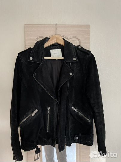 Куртка замшевая женская