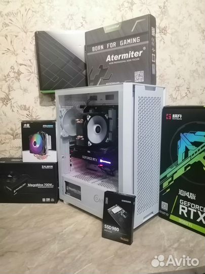 Игровой пк rtx 3060 ti xeon