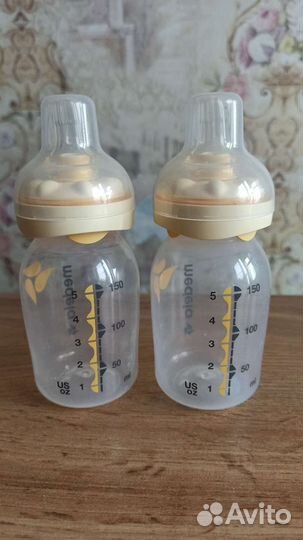 Бутылочки с соской medela calma