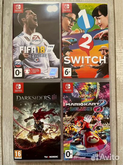 Картриджи Nintendo Switch