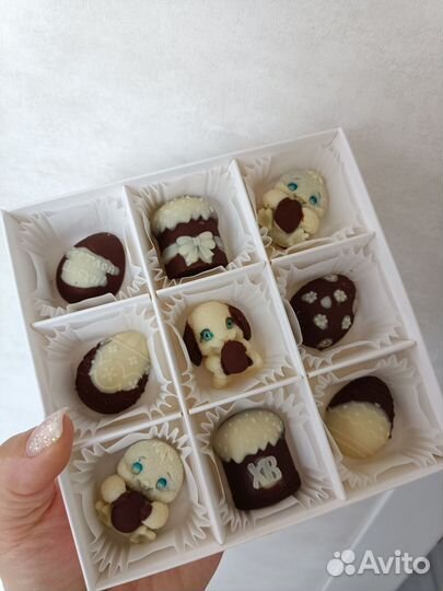 Шоколадные конфеты к Пасхе