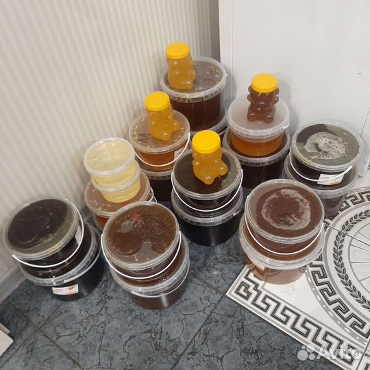 Мёд разнотравье, с живицей, прополисом