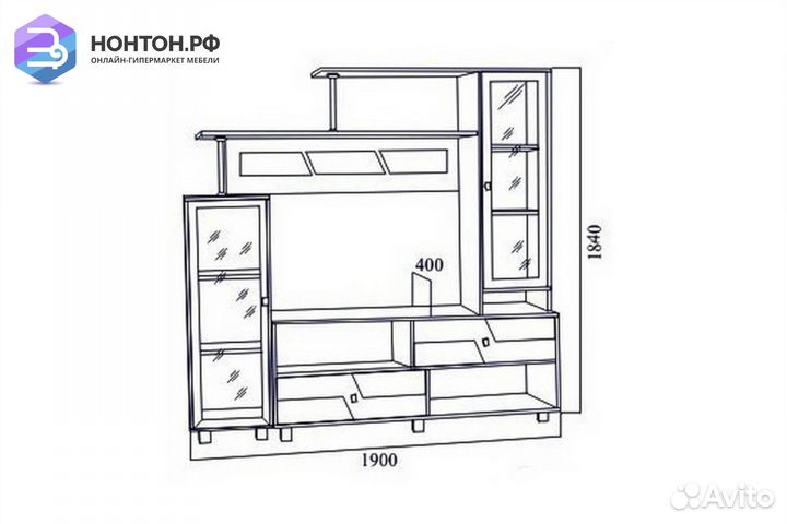 Стенка Марта-7 мини